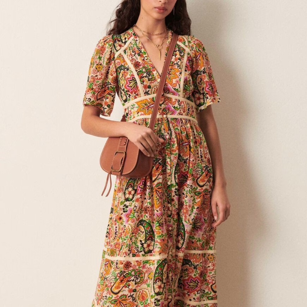 BA&SH ROBE BENJA DRESS - Picture 3 of 6